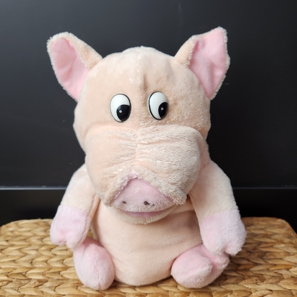 DANDEE STUFFED PLUSH PIG PUPPET TALKS SINGS OINKS SONGS OLD MACDONALD - Picture 4 of 9